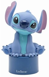 LEXIBOOK Lampka z głośnikiem Disney Stitch NS01D