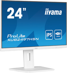 Biały Monitor iiyama ProLite XUB2497HSN-W2 24" IPS LED