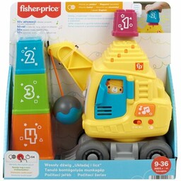 FISHER PRICE Zabawka edukacyjna Układaj i licz Wesoły