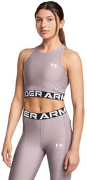 Under Armour Damski Tank Top HeatGear Rib Grey