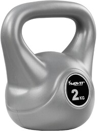 KETTLEBELL 2 KG WINYLOWY HANTLA KETLA OBCIĄŻNIK