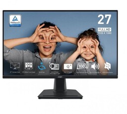 MSI Monitor PRO MP275 27 cali /LED/FHD/Flat/100Hz/Black