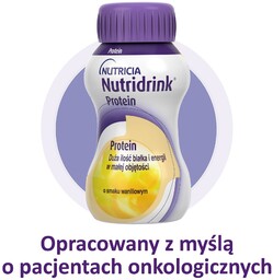 Nutridrink Protein o smaku waniliowym, płyn 4 x