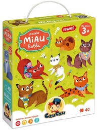 CzuCzu Puzzle Miau Kotki 3+