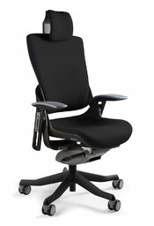 Fotel obrotowy Wau 2 BL418 Black Unique ergonomiczny