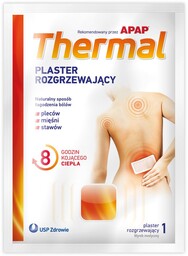 Thermal Plaster rozgrzewający Apap 1 sztuka