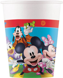 Kubeczki urodzinowe Myszka Mickey - 200 ml -