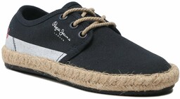 Espadryle Pepe Jeans Tourist Lace Boys PBS10096 Granatowy