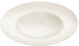 TALERZ DO PASTY CREMA 26 cm PORCELANA KREMOWA