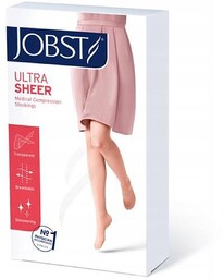 JOBST ULTRASHEER pończochy uciskowe krótkie CCL2 czarny, rozmiar