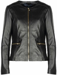 Trussardi Jeans Kurtka "Leather Biker"