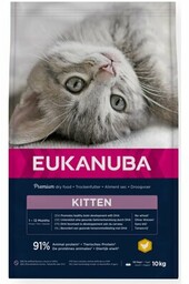 EUKANUBA Karma dla kota Dla Rosnących Kociąt Kurczak