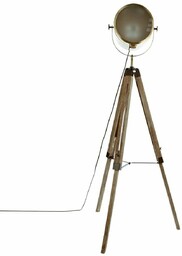 Lampa podłogowa Ebor 152 cm brązowa