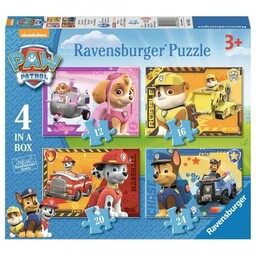 Ravensburger PUZZLE 4W1 PSI PATROL