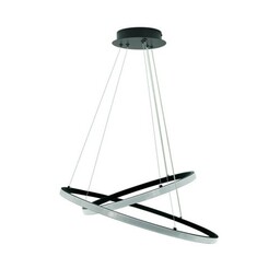 Lampa wisząca CENTER LED 60W 230V 4000K czarna