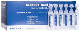 Laboratoires Gilbert Gilbert NaCl 0,9%- sól fizjologiczna 1