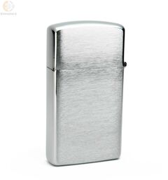 Zapalniczka Zippo Slim Brushed Chrome z Twoim grawerem