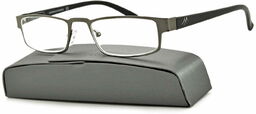 Montana Plusy okulary do czytania metalowe MR87 moc: