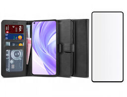 Etui Wallet 2 + Szkło do Xiaomi Mi