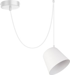 Lampa wisząca Jawa 1 biała 31383 - Sigma