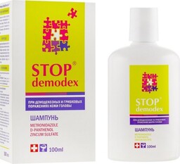 Szampon Stop Demodex, Demodekoza, Nużyca, 100 ml