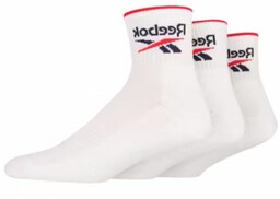 Reebok Zestaw 3Pack Zakostki Retro Ankle bawełniane skarpetki