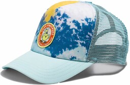 czapka męska VANS CHECKERS CURVED BILL TRUCKER Blue