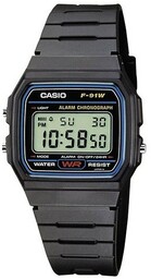 CASIO Zegarek F-91W-1YER