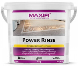 Maxifi Power Rinse proszek do prania ekstrakcyjnego tapicerki