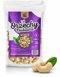 Real Foods - Orzechy Nerkowca Całe 1000g