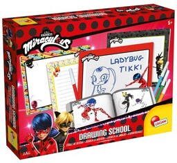 LISCIANI Zestaw edukacyjny Miraculous Ladybug Szkoła rysowania 304-96923