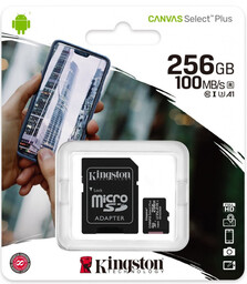 Karta Kingston Canvas Select Plus microSDXC 256GB Class
