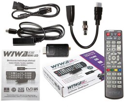 WIWA Tuner DVB-T/T2 H.265 MINI LED