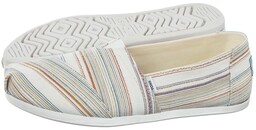 Espadryle Toms Alpargata Natural Recycled Cotton Soft Stripe