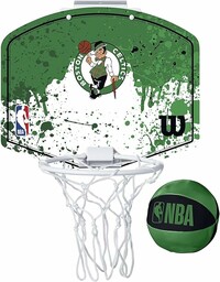 Wilson Mini obręcz do koszykówki NBA, BOSTON CELTICS,