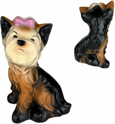 Figurka ogrodowa dekoracyjna pies Yorkshire terrier 30x20x16cm polskiej