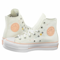 Trampki Converse CTAS Lift Hi Egret/Cheeky Coral/White A03516C