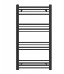 Grzejnik łazienkowy drabinkowy czarny 60x110 cm Breno