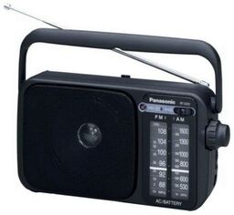 Panasonic RF-2400 Radio FM Czarny Radioodbiornik