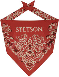 Bandana Paisley by Stetson, czerwony, One Size