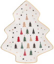 Altom Talerz porcelanowy Modern Tree 25 x 21