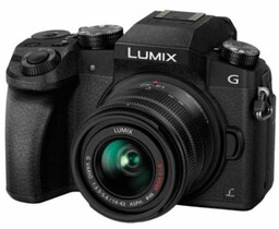 PANASONIC Aparat Lumix DMC-G7KEG-K Czarny + Obiektyw 14-42mm