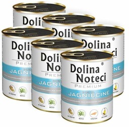 DOLINA NOTECI Zestaw Premium Bogaty w Jagnięcinę 6x800g