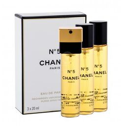 Chanel No.5, Woda perfumowana 3x20ml - Náplne