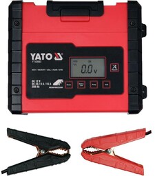 Yato PROSTOWNIK ELEKTRONICZNY Z WYŚWIETLACZEM LCD. ZAKRES 12V/2A/8A/15A