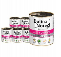 DOLINA NOTECI Zestaw Premium Bogaty w Indyka 6x800g