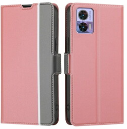 Etui Texture Wallet do Motorole Edge 30 Neo