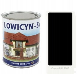 Lowicyn "Sx"5L Czarna Ral9005 na ocynk