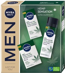 Nivea Men Hemp Sensation zestaw balsam po goleniu