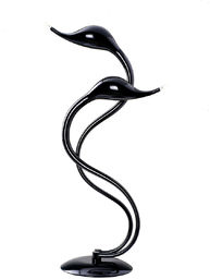 Italux lampa stołowa czarna Swan MT8098-2A black łabędzie